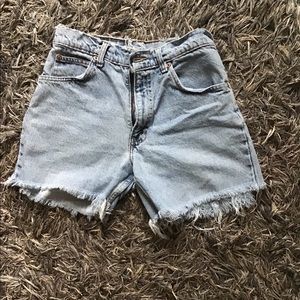 Vintage Levi Cutoffs